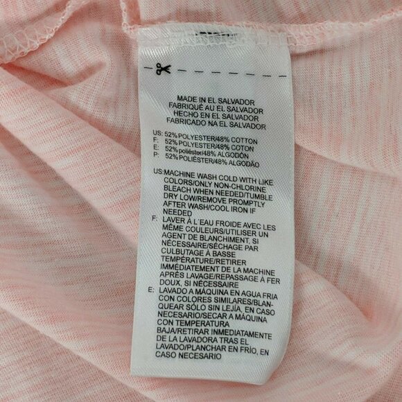 Reebok Athletic Tank Top Small Orange White - Picture 5 of 6